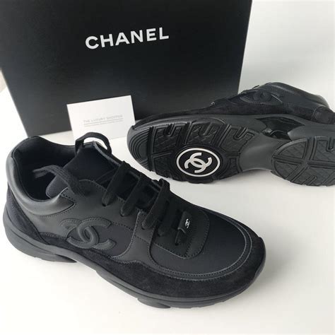 chanel runners canada|Chanel trainers women black.